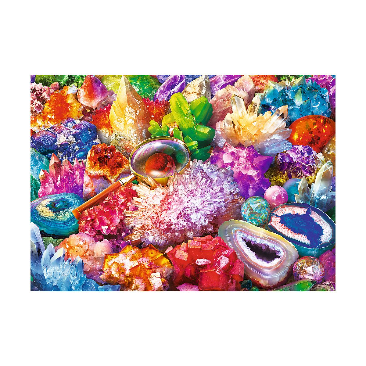 Puzzle Trefl Kosmos i kryształy 2x500 el. (37499)