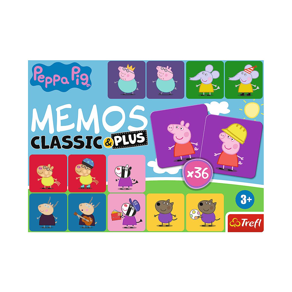 Gra pamięciowa Trefl Peppa Memos & Plus (02270)