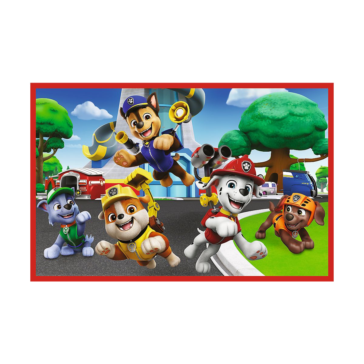 Puzzle Paw Patrol Psi dzień zabaw 2x24 el. Trefl (34433)