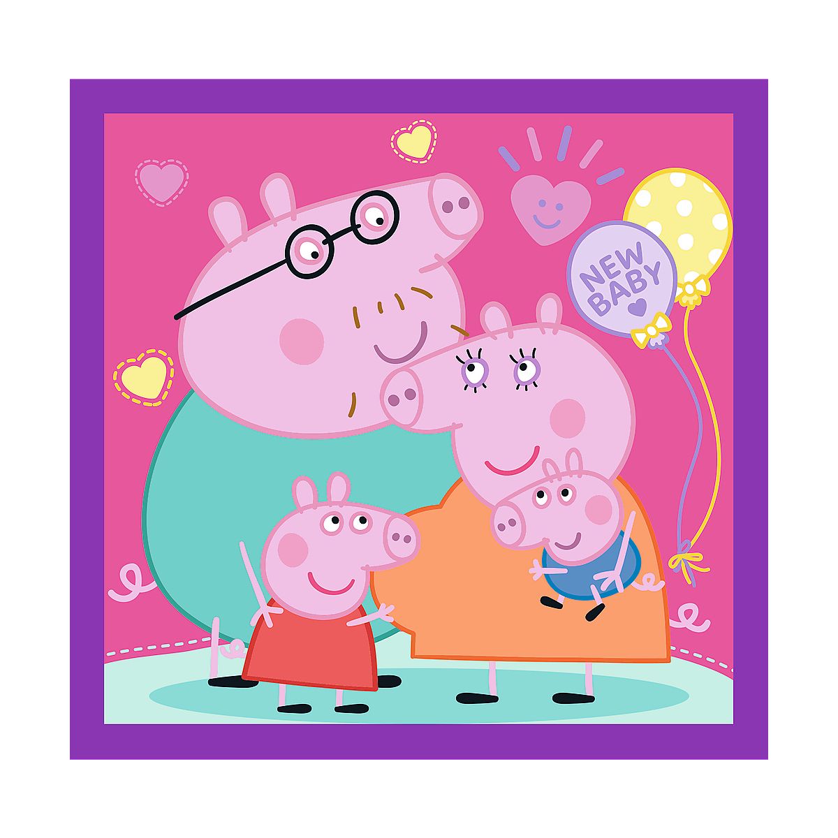 Puzzle Peppa Pig Zwyczaje świnki Peppy Trefl (34893)