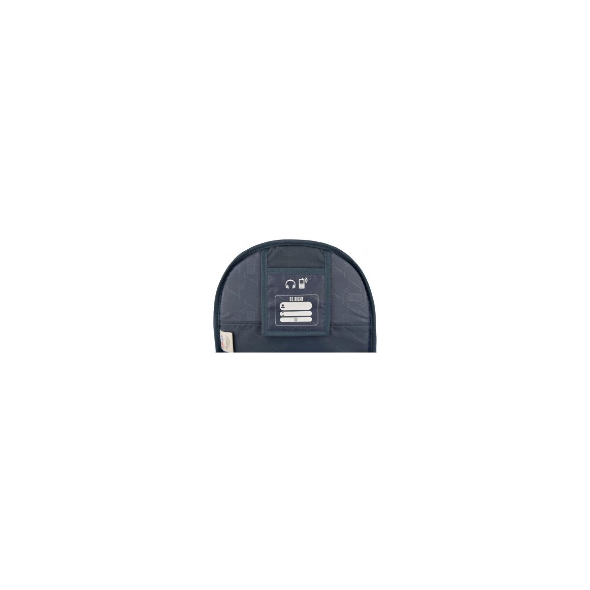 Plecak BLACK GLITTER 5903235665349 4-KOMORY St.Right (BP-06)