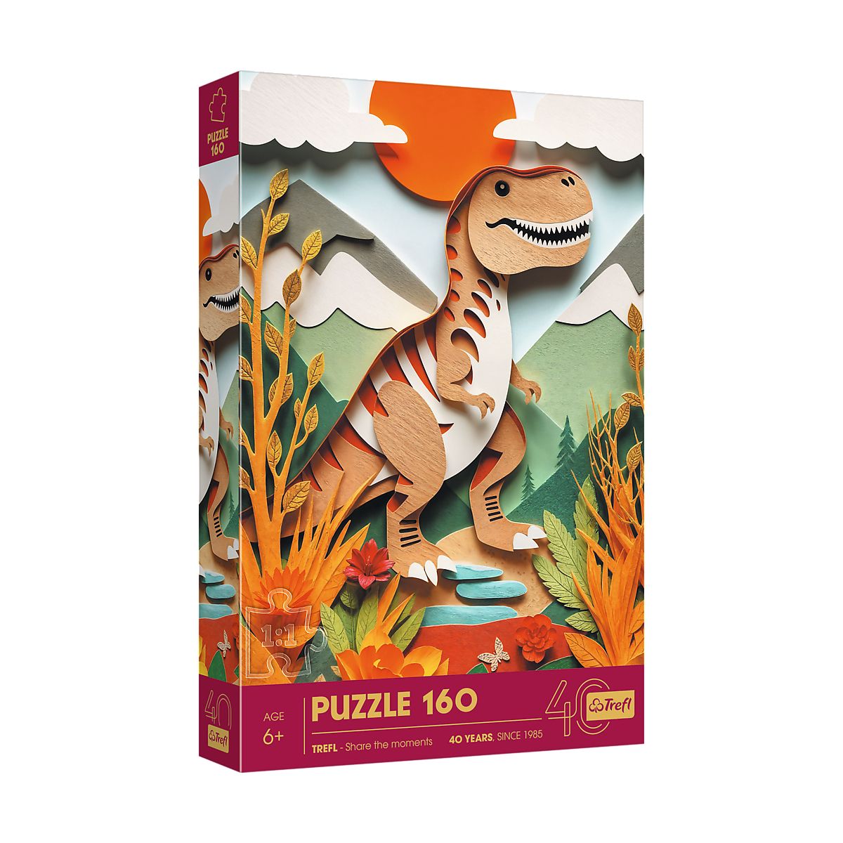 Puzzle 40-lecie Trefl 160 el. Trefl (40048)