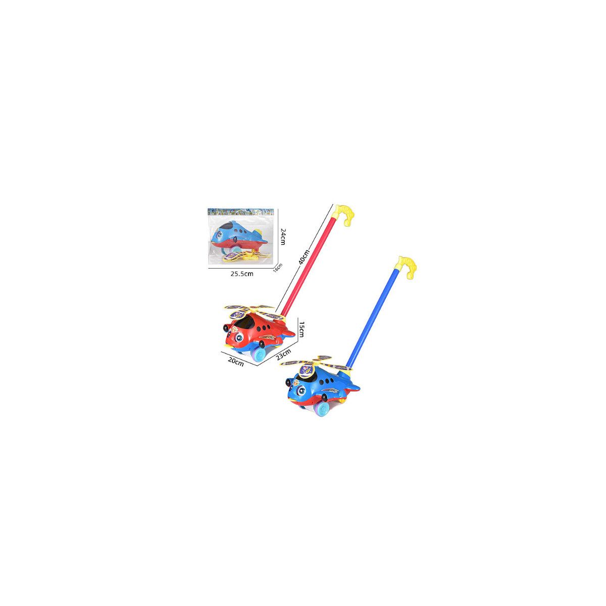 Pchacz Bigtoys samolot 2 kolory (BTOCZ1239)