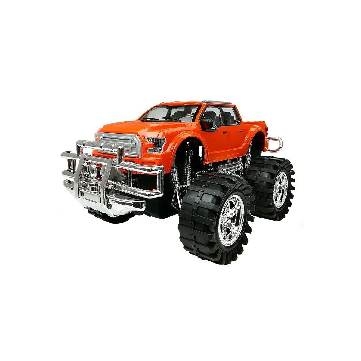 Samochód Lean Zestaw Pojazdów Czerwony Monster Truck Czarne BMW Laweta 58 cm (9268)