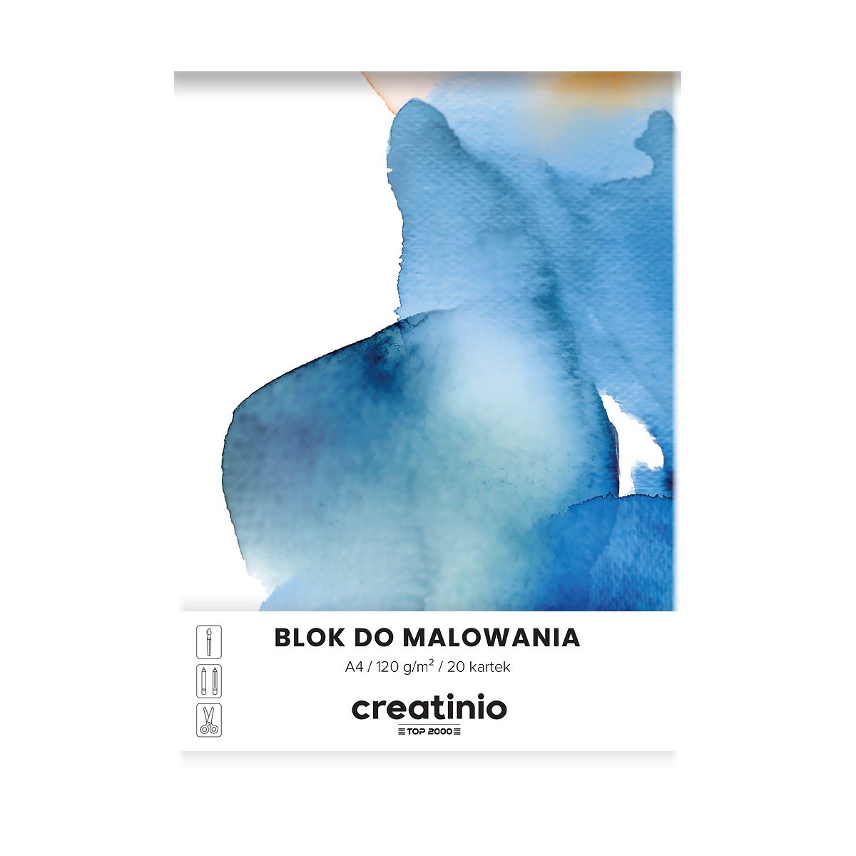 Blok rysunkowy Top 2000 A4 120g 20k (400176686)