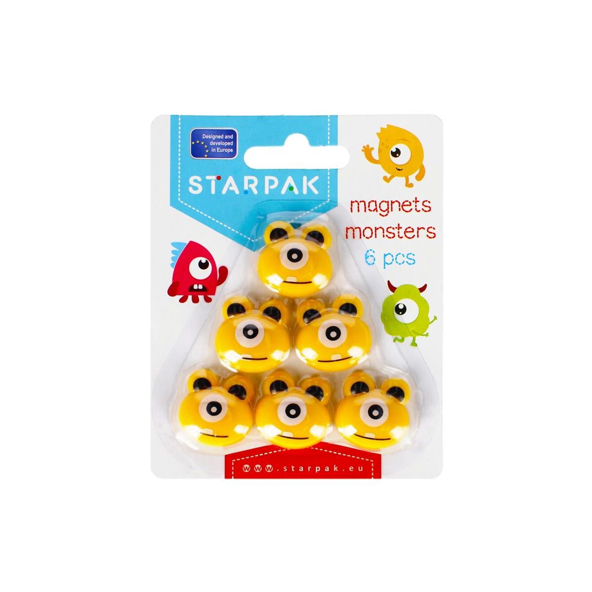 Magnes Starpak mix (481539) 6 sztuk