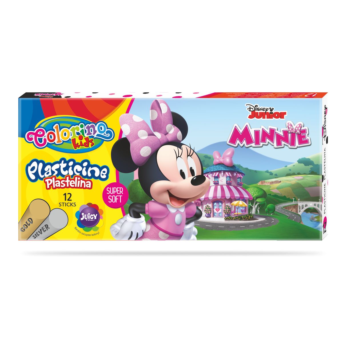 Plastelina Patio 12 kol. Minnie Disney Kids Colorino mix (90652PTR)