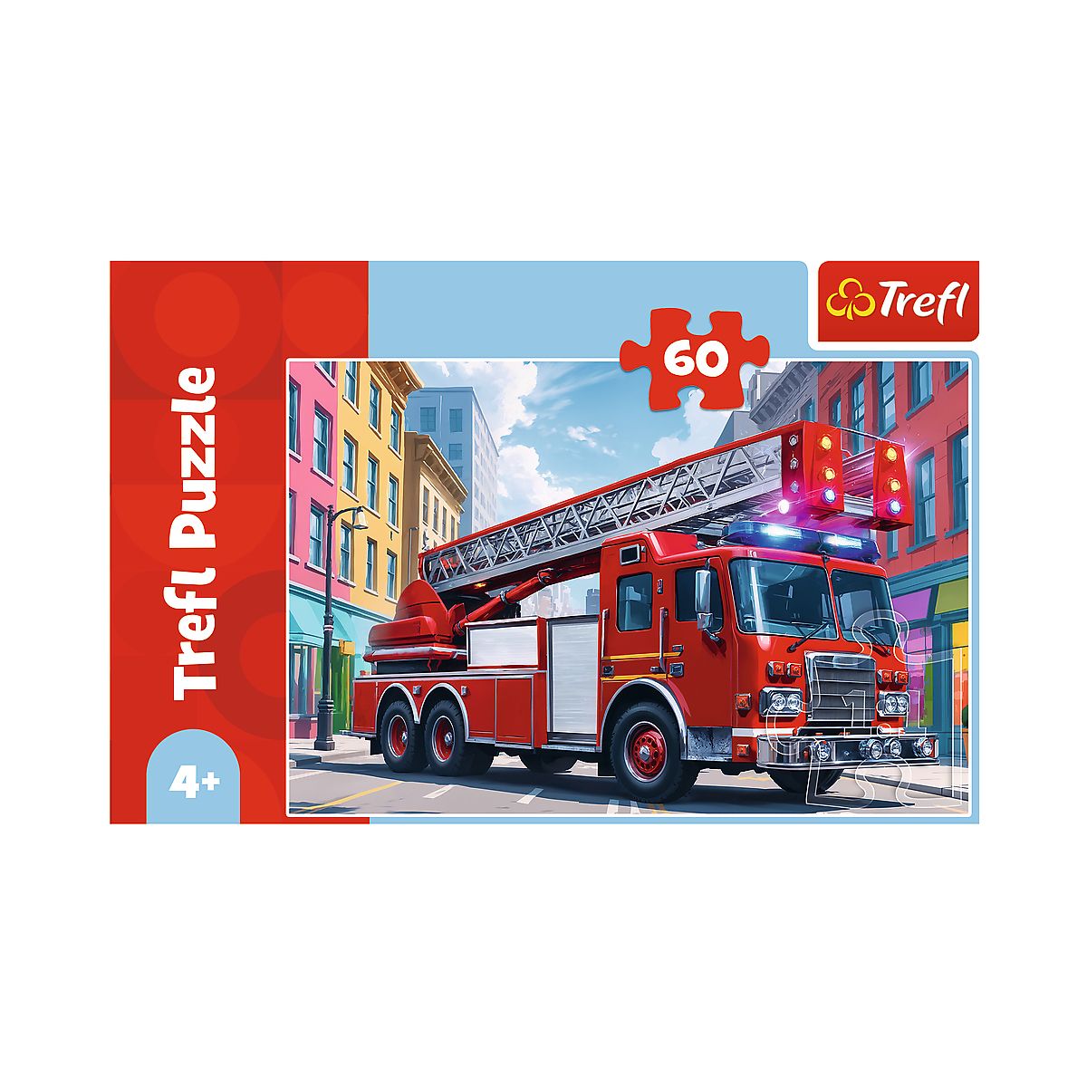 Puzzle Wóz strażacki 60 el. Trefl (17405)