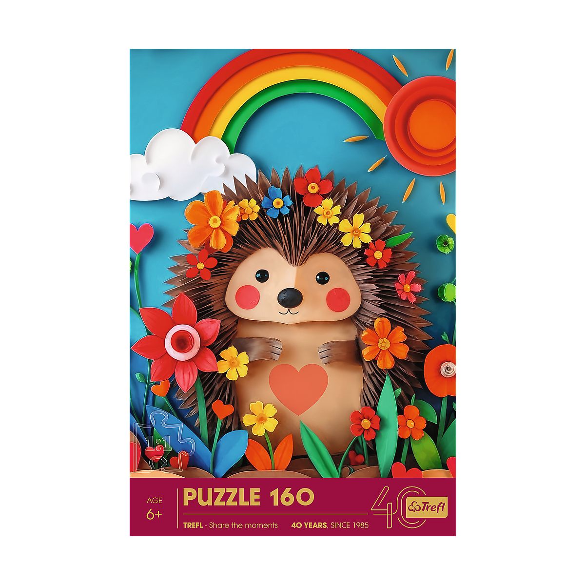 Puzzle 40-lecie Trefl 160 el. Trefl (40046)