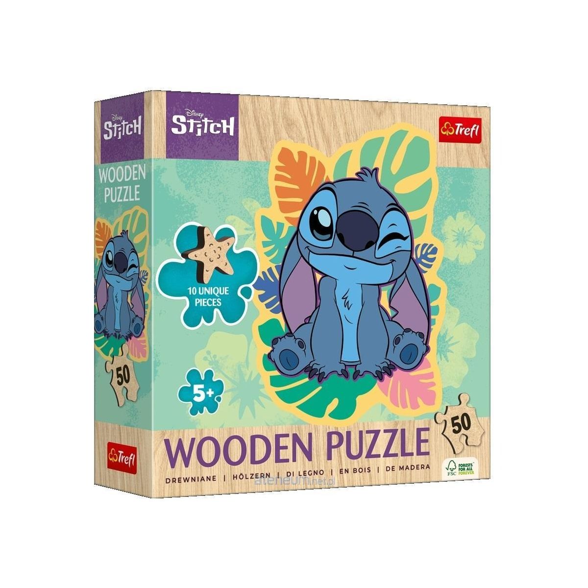 Puzzle Trefl Wesoły Stitch 50 el. (20281)