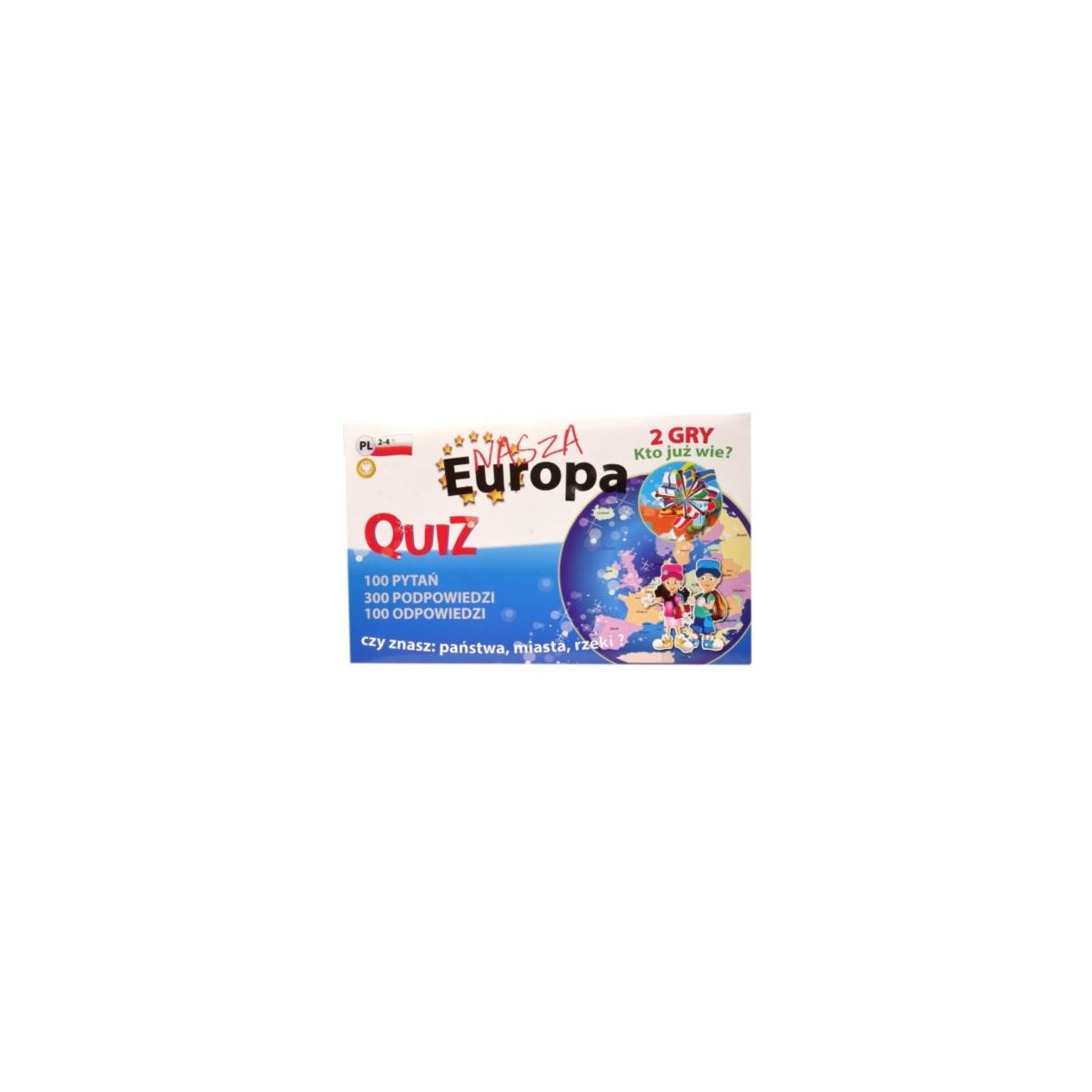 Gra pamięciowa Fan Quiz 2 gry Europa Artyz (QUEUR)