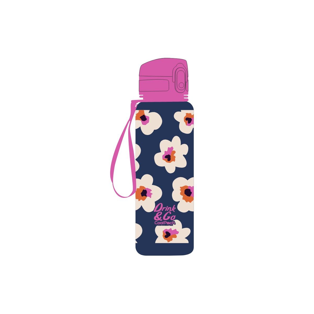 Bidon Patio Cool Pack Brisk FLORES nina (Z16915)
