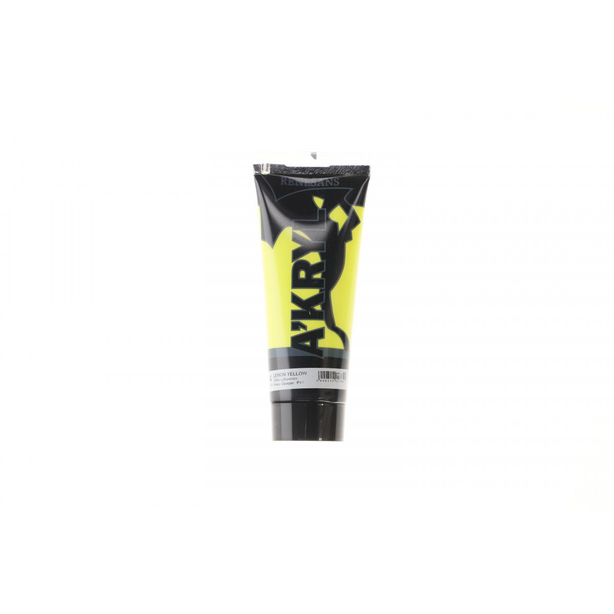 Farba akrylowa Renesans Żółta cytrynowa kolor: yellow 200ml (04)