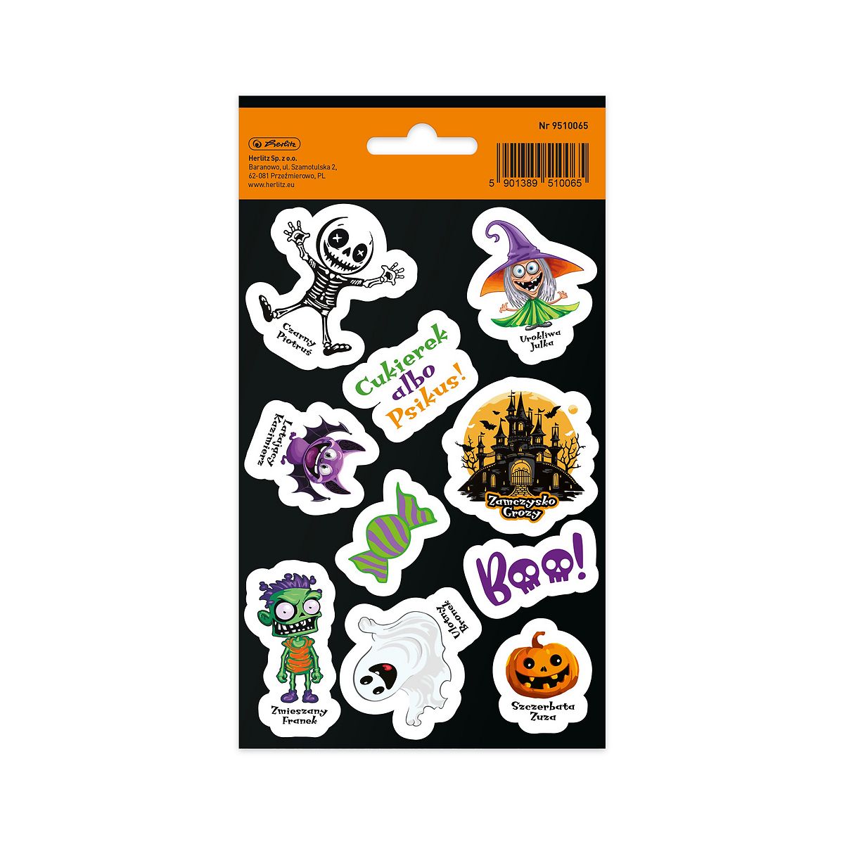 Naklejka (nalepka) Herlitz Halloween 9510065 (300024713)