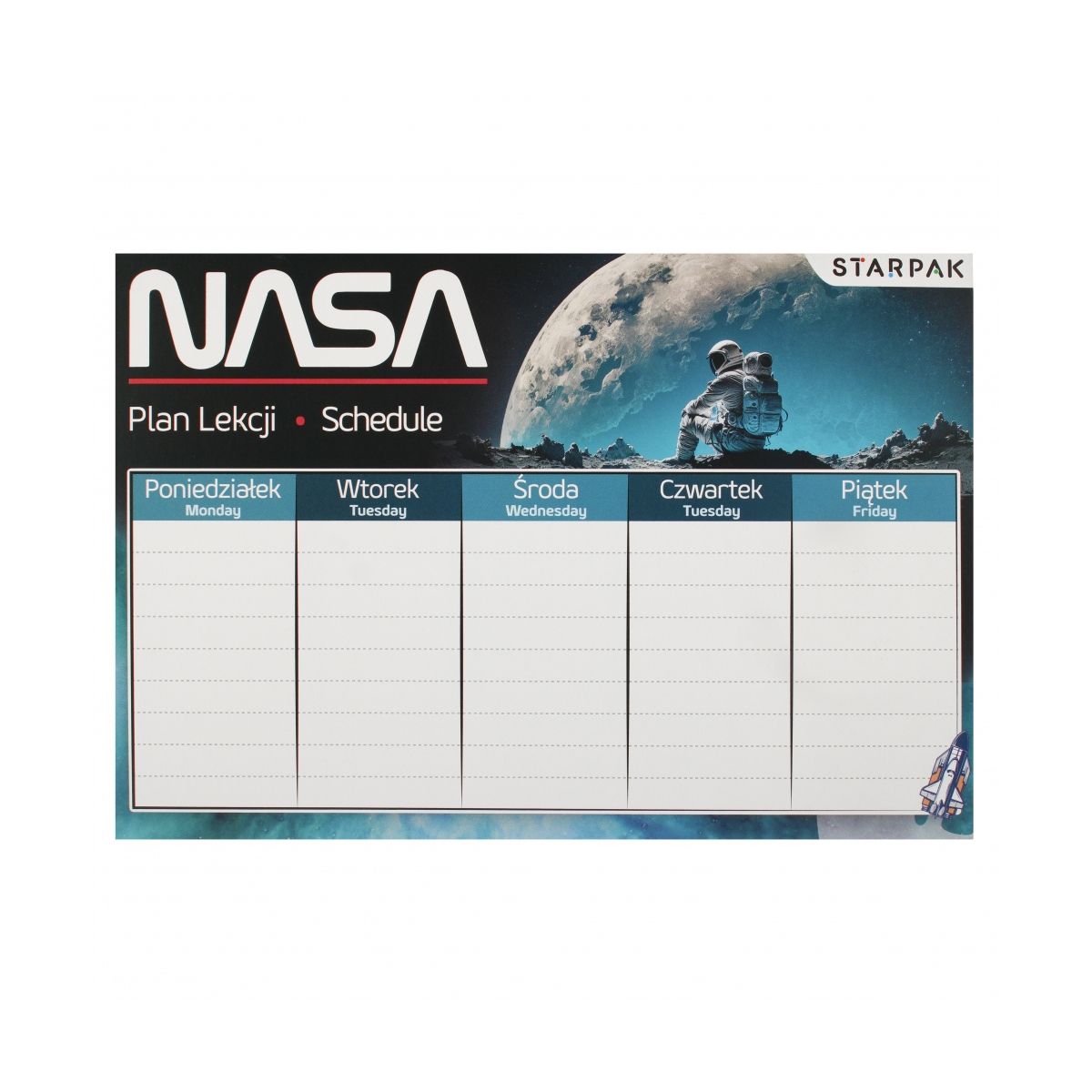 Plan lekcji Starpak Nasa (536141)