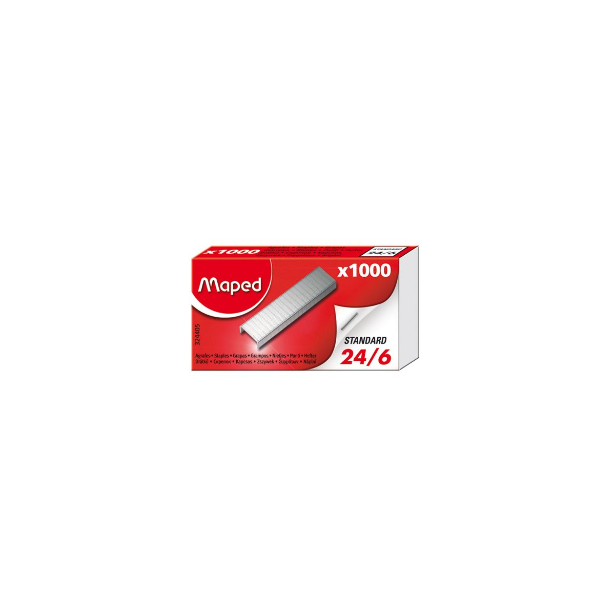 Zszywki 24/6 Maped 24/6 1000 szt (324405)