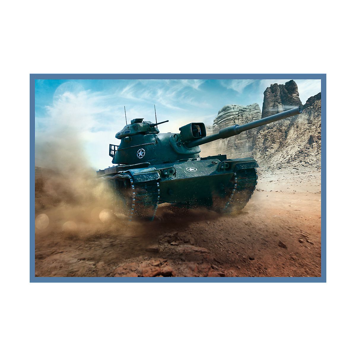 Puzzle Wielka bitwa czołgów 4x250 el. Trefl (13347)