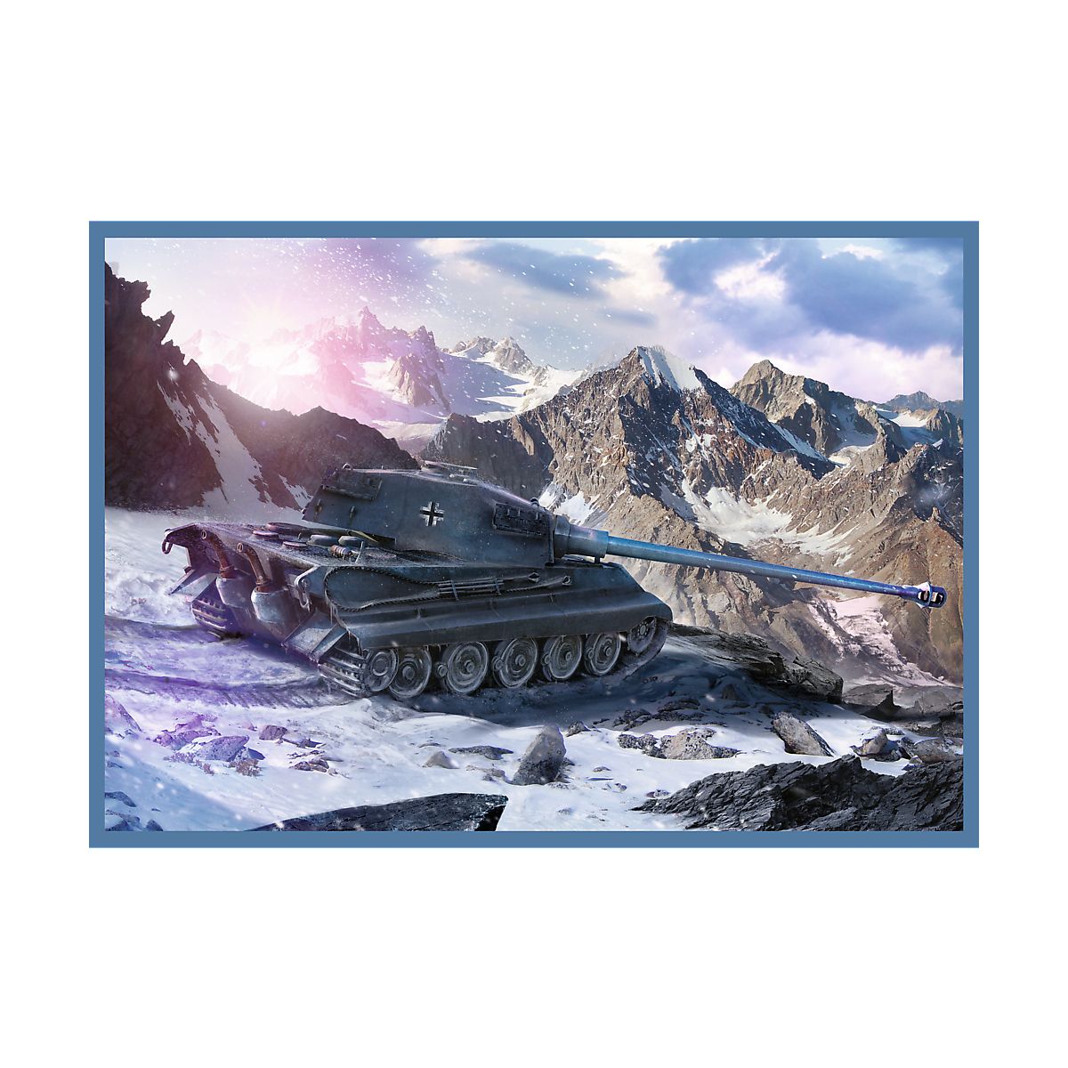 Puzzle Wielka bitwa czołgów 4x250 el. Trefl (13347)