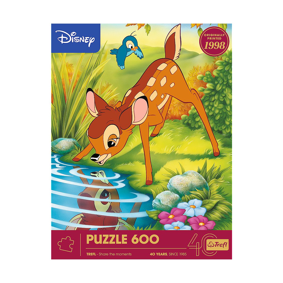 Puzzle Bambi 40-lecie Trefl 600 el. Trefl (37600)
