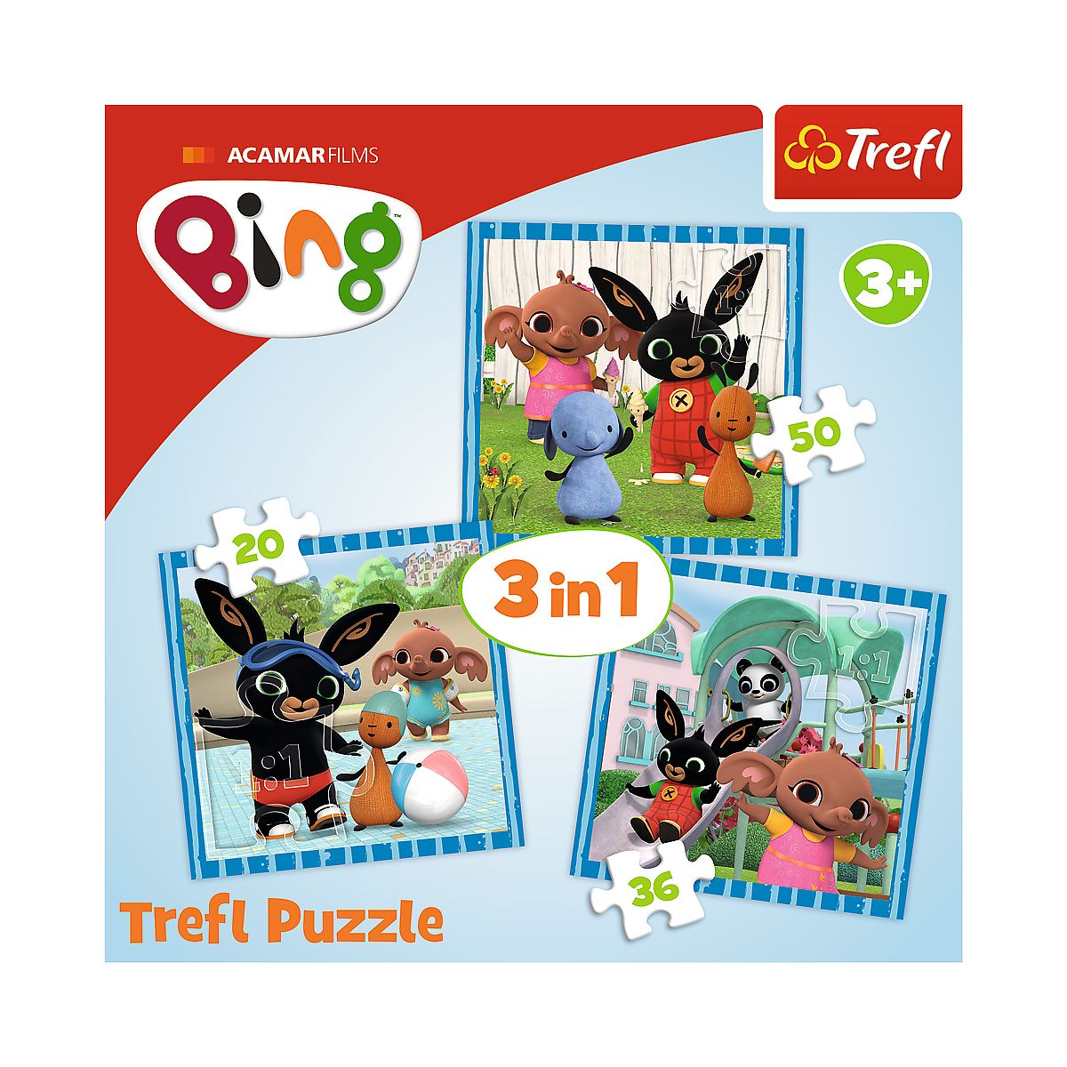 Puzzle Trefl 3w1 3w1 el. (34851)