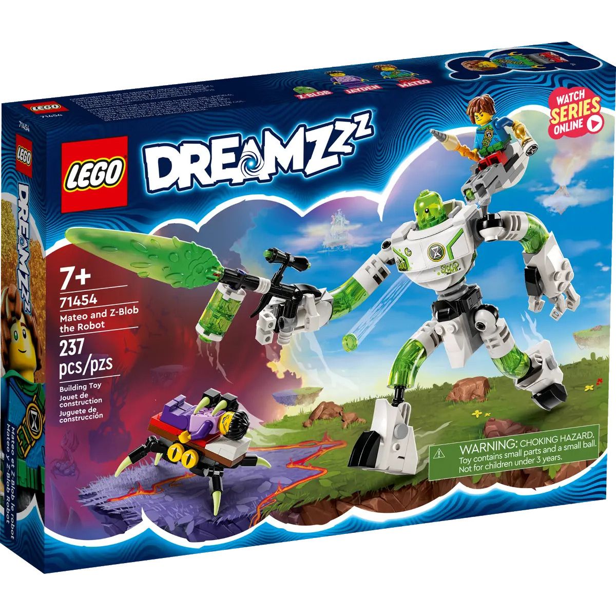 Klocki konstrukcyjne Lego DREAMZzz Mateo i robot Z-Blob (71454)