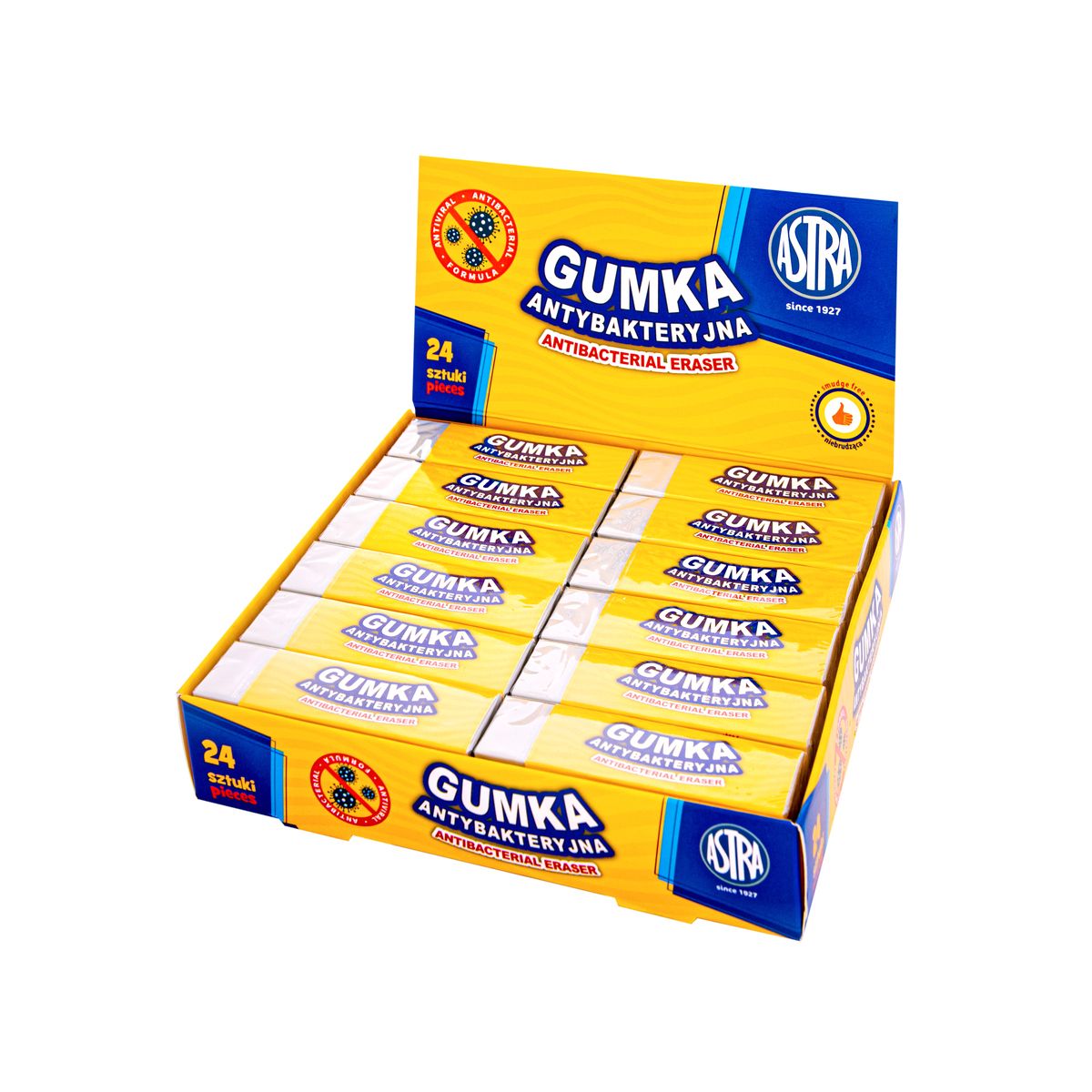 Gumka do mazania Astra antybakteryjna (403022025)