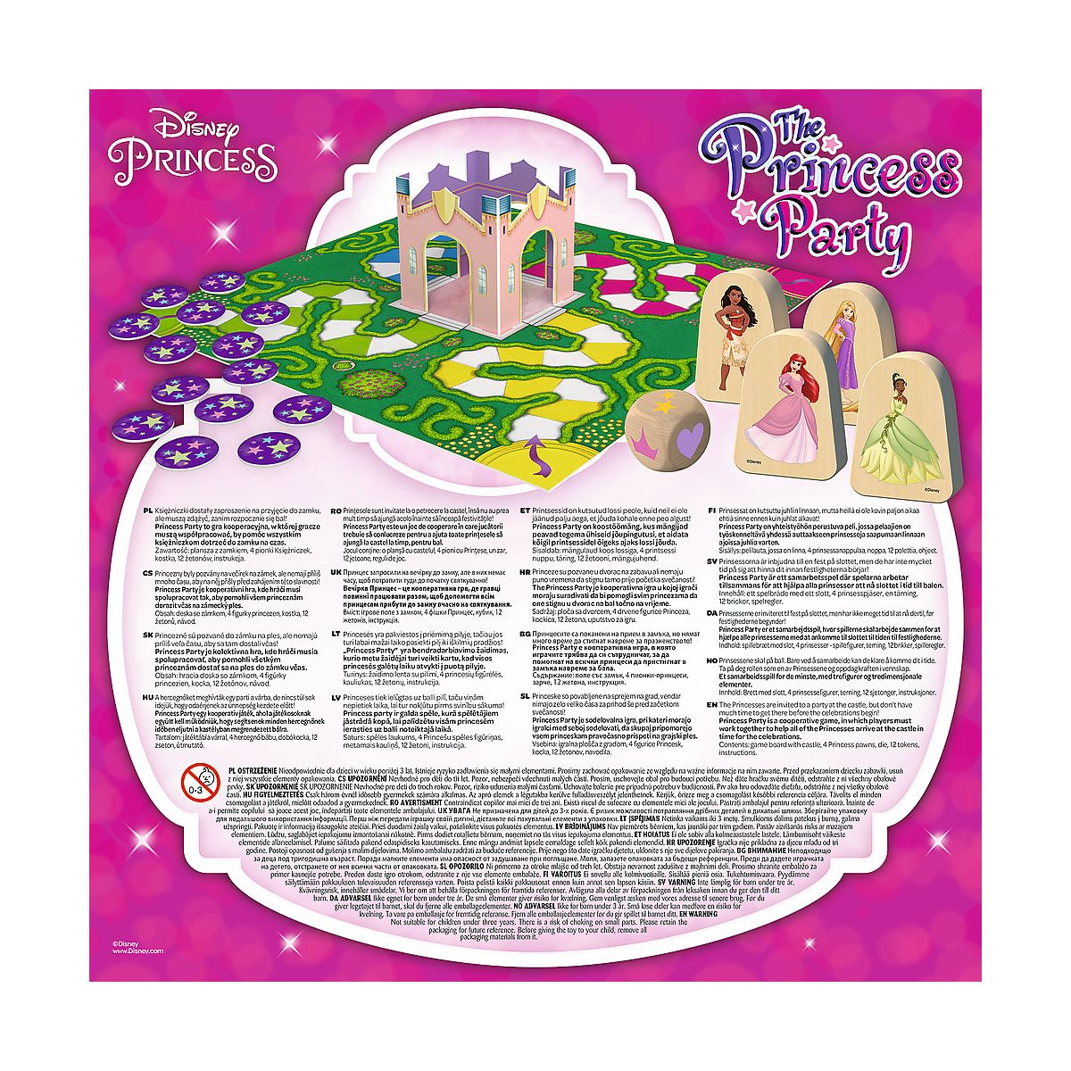 Gra planszowa Trefl Disney Gra planszowa Disney The Princess Party (02434)