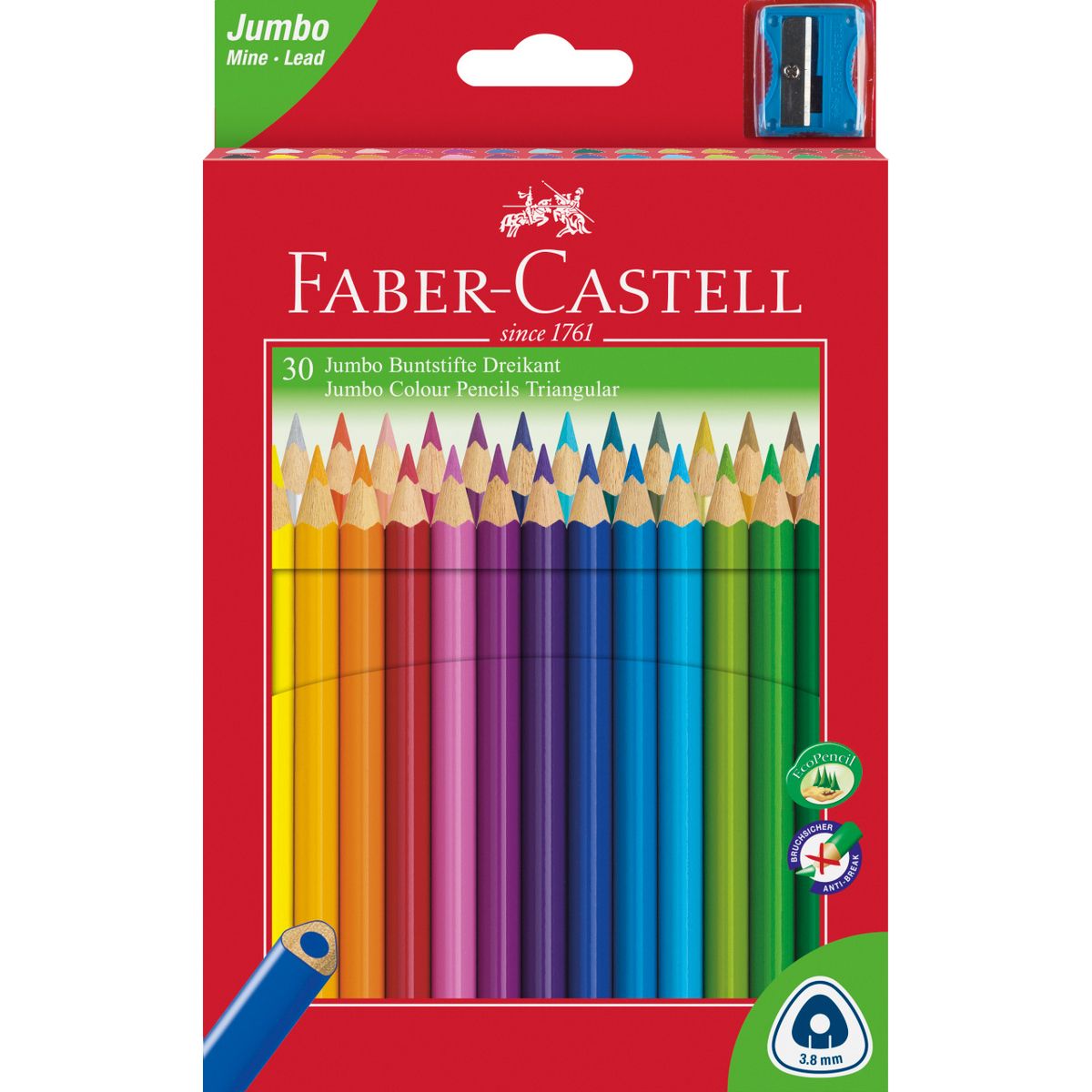 Kredki ołówkowe Faber Castell 30 kol.