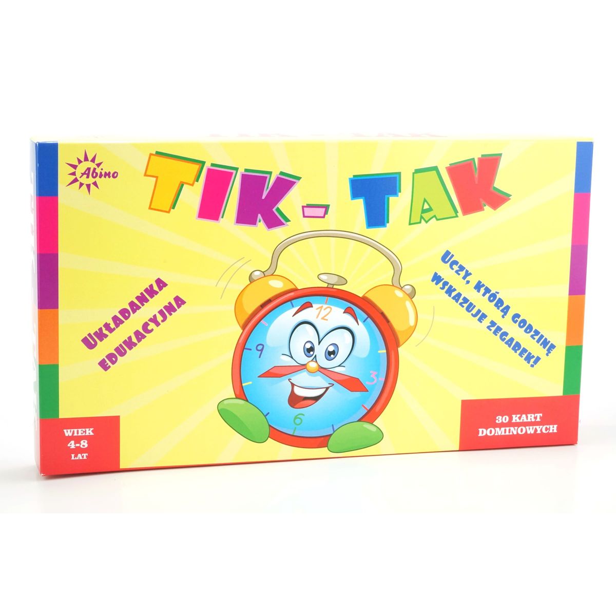 Gra edukacyjna Abino tik tak mój świat