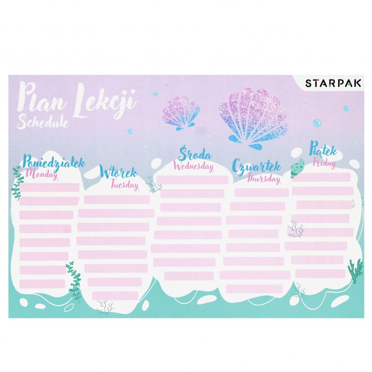 Plan lekcji Starpak Shell (560059)