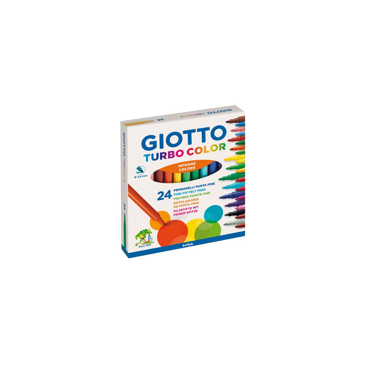 Flamaster Giotto Turbo Color 24 kol. (417000)