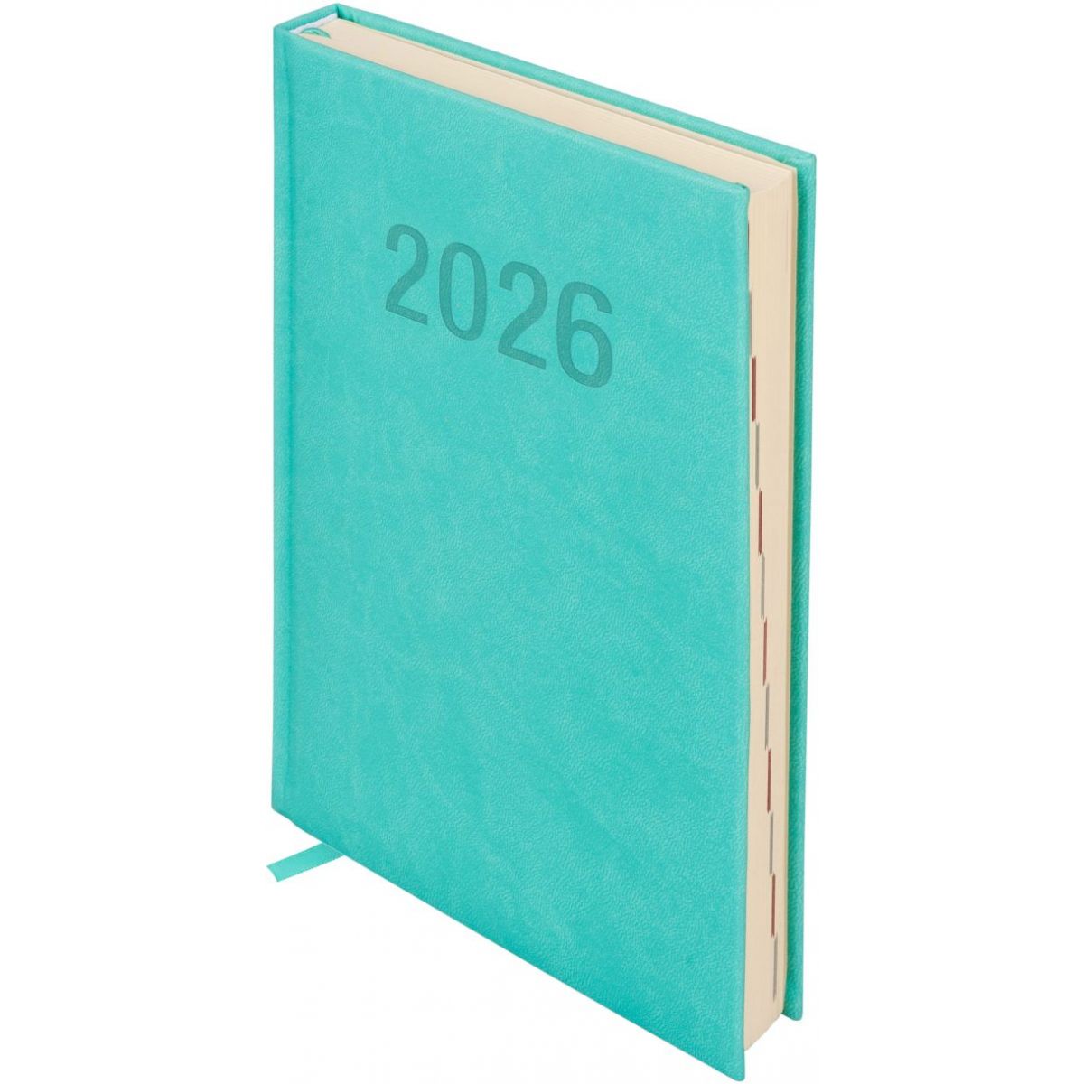 Kalendarz książkowy (terminarz) 2026 COLOROFIX DNS A5 Antra (TURKUSOWY)