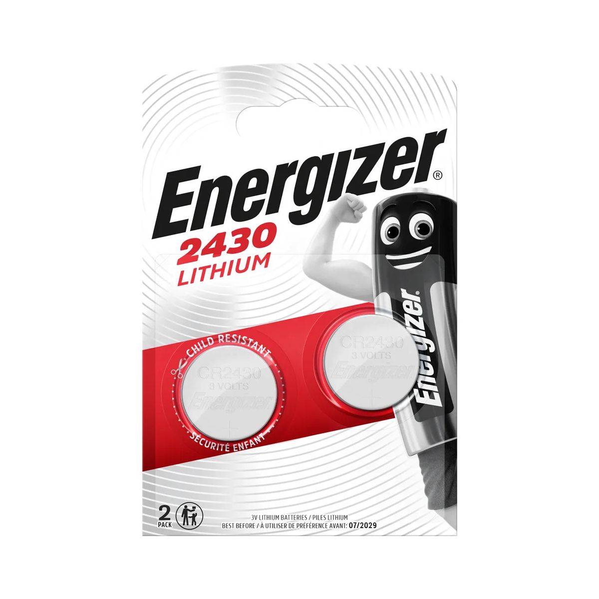 Baterie Energizer 3V 2/bl CR2430