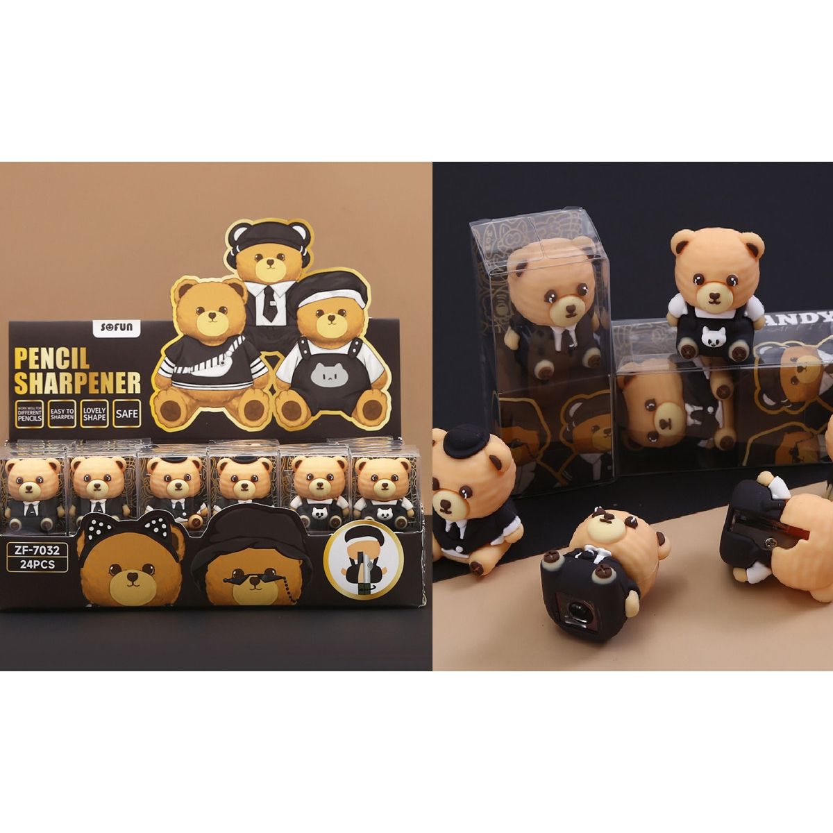Temperówka BEAR mix Sadpex (ZF7032)