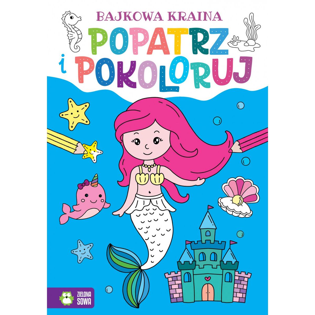 Książeczka edukacyjna Bajkowa kraina Zielona Sowa