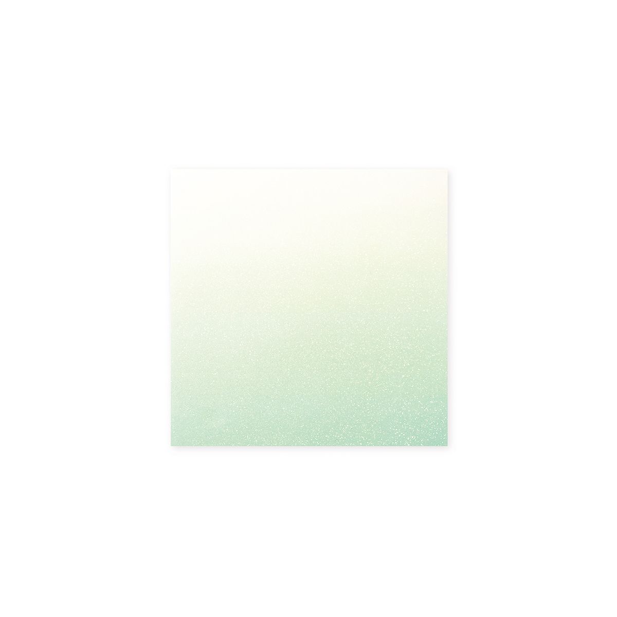 Notes samoprzylepny (karteczki) Titanum transparentne, z polipropylenu 75x75 biało- zielony 50k [mm:] 75x75