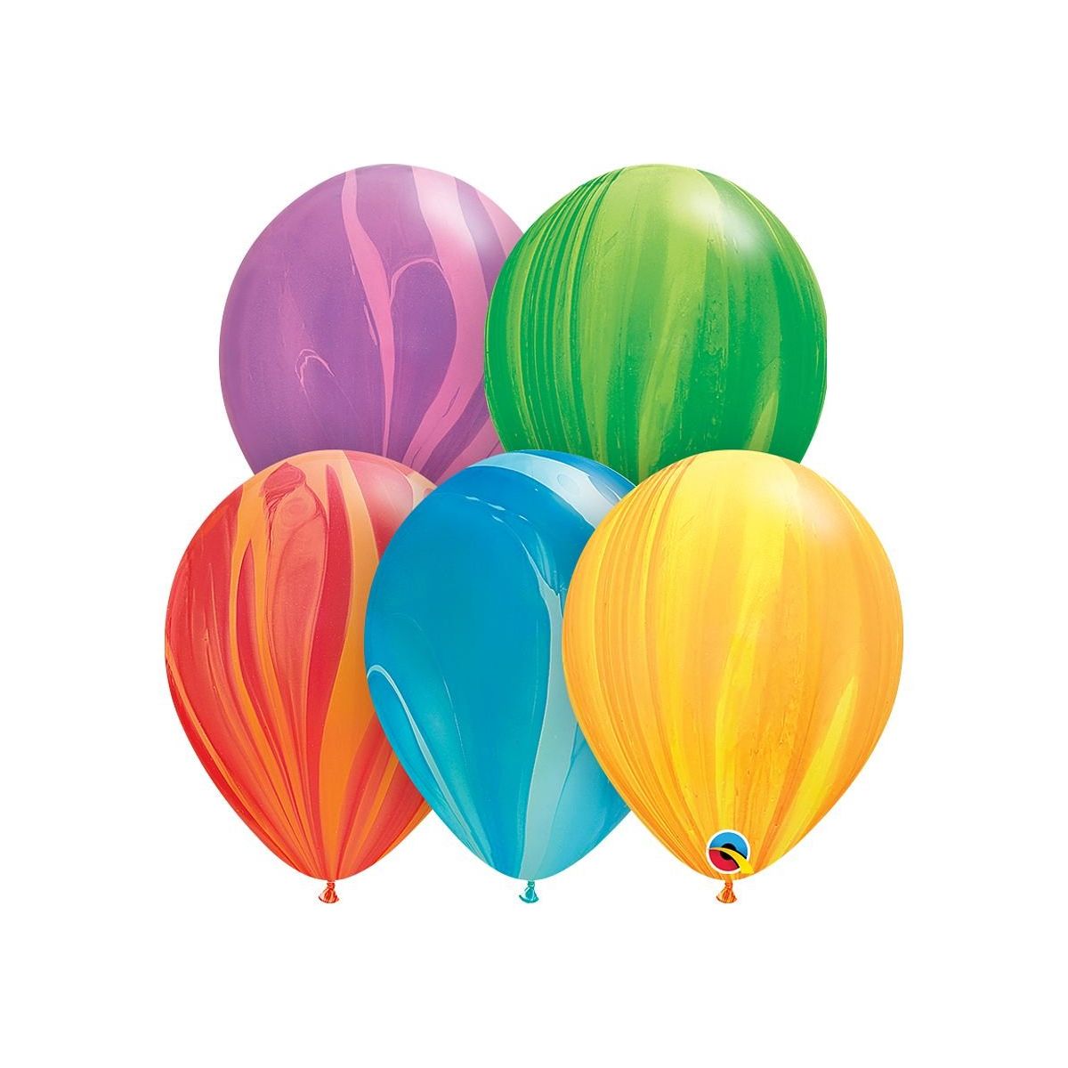 Balon gumowy Godan pastelowe Agat wielokolorowe mix 300mm 12cal (CB-1AGW)