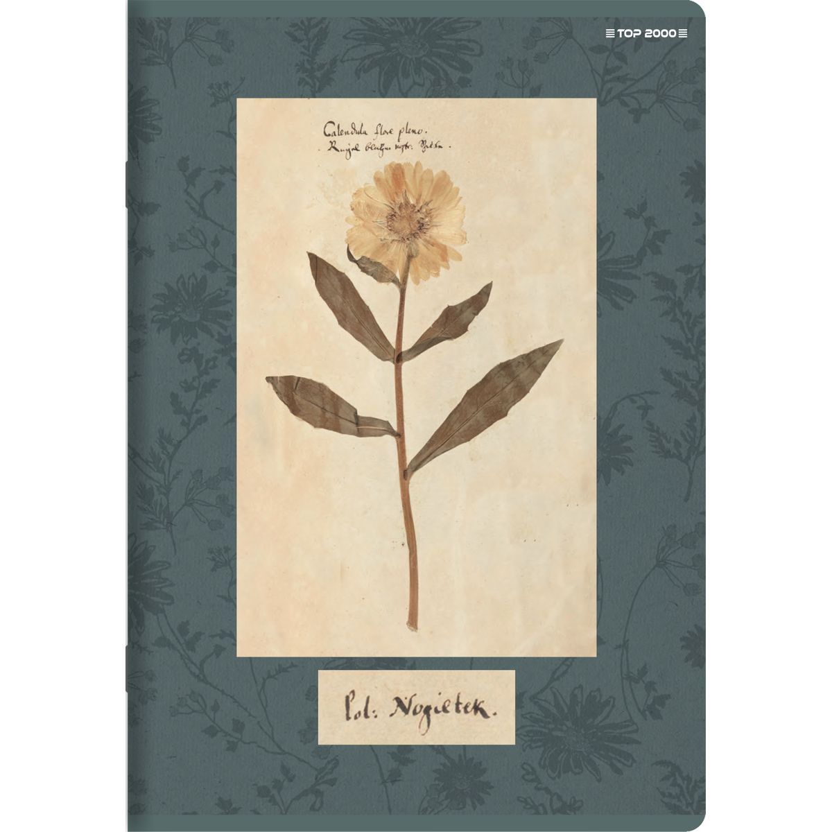 Zeszyt FLOWERS A5 32k. 70g linia Top 2000 (400169418)
