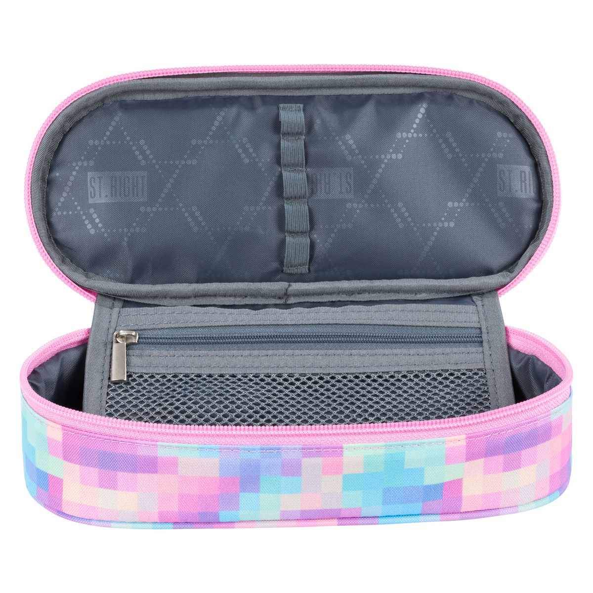 Saszetka Z Usztwnianą Klapką NEON PIXELS mix St.right (PC-01)