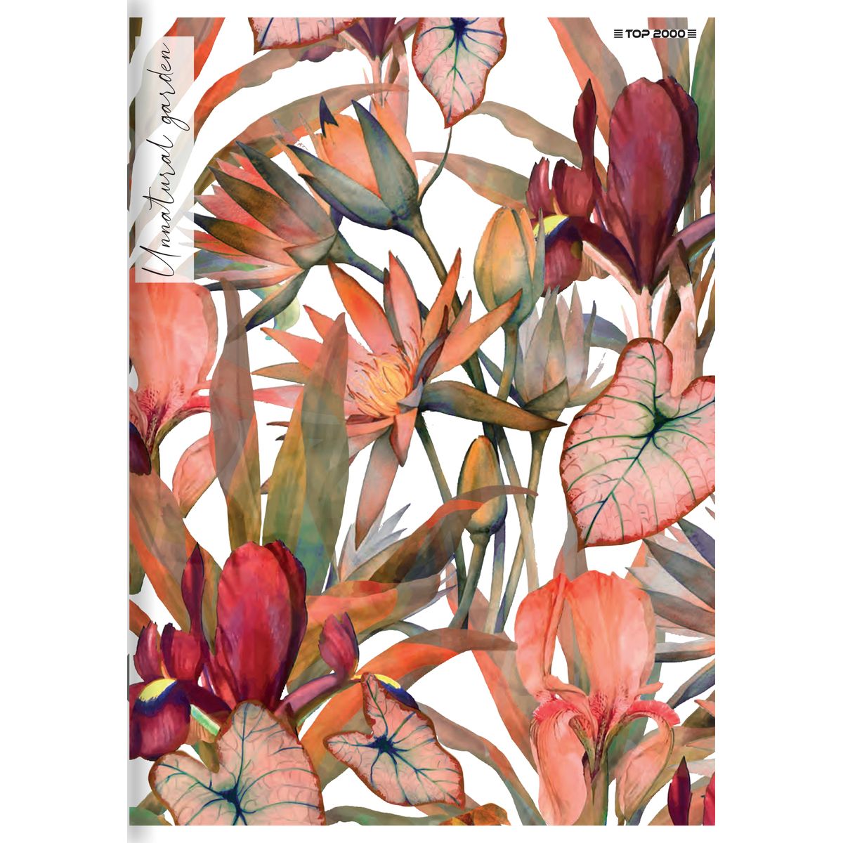 Zeszyt FLOWERS A5 32k. 70g linia Top 2000 (400169418)