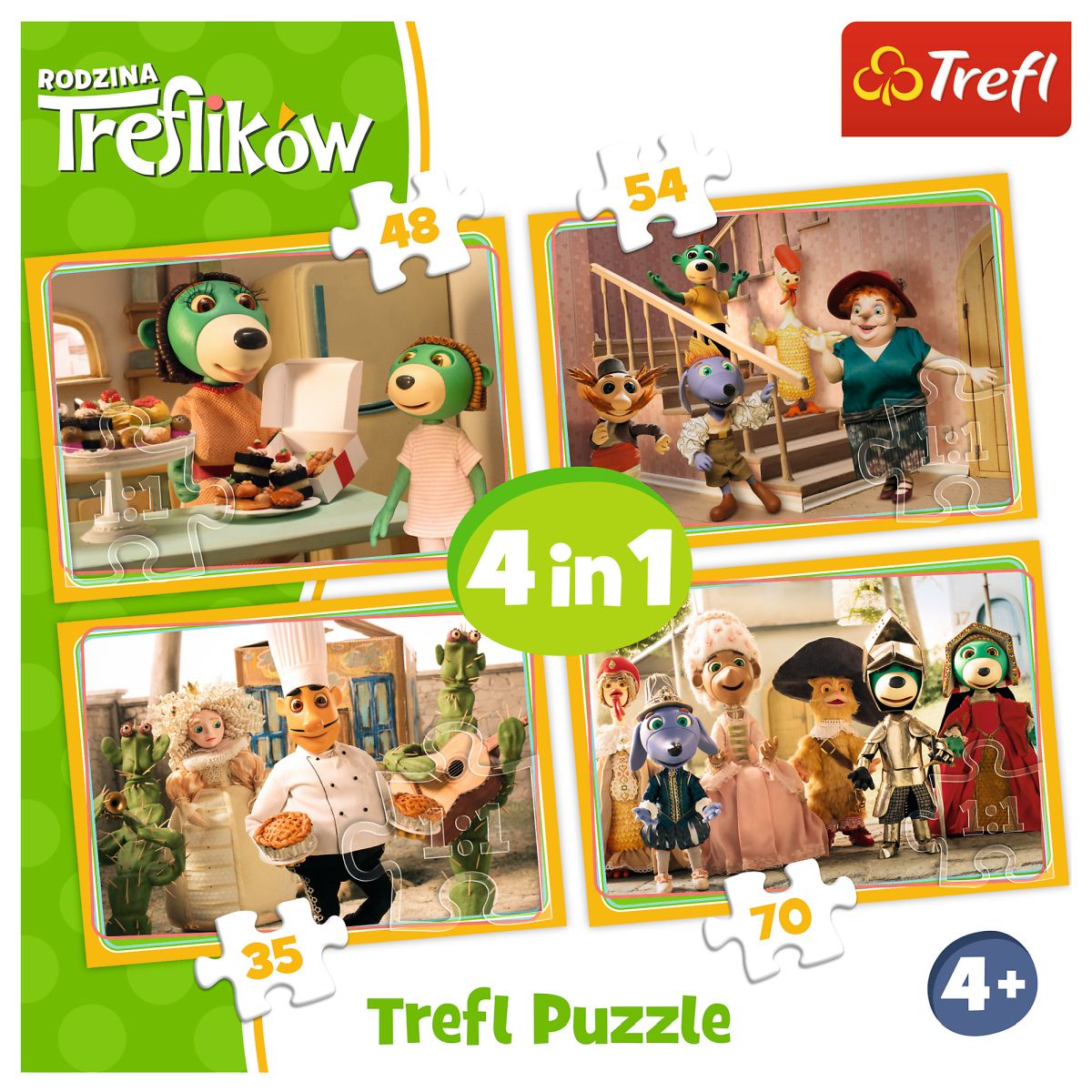 Puzzle Trefl 4w1 el. (34318)