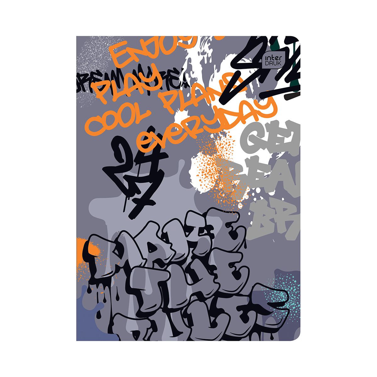 Zeszyt Interdruk URBAN A5 32k. 70g krata