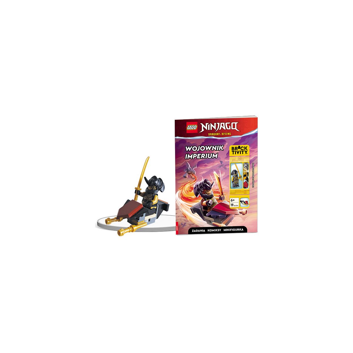 Książeczka edukacyjna Ameet LEGO® NINJAGO®. Wojownik Imperium LNC 6729 P1