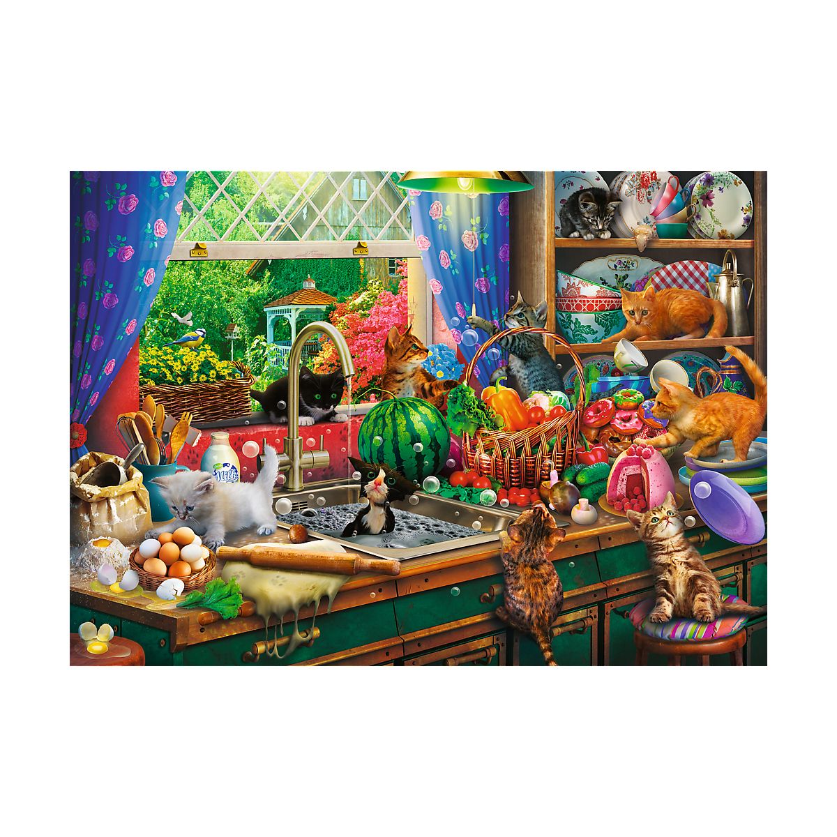 Puzzle Trefl Premium Plus Kociaki rozrabiaki 1000 el. (10839)