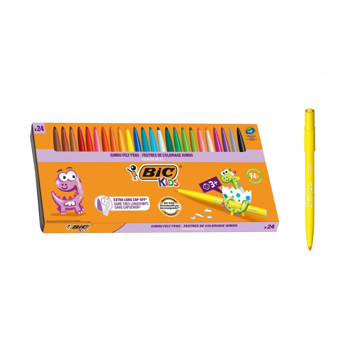 Flamaster Bic Kids eco 24 kol. (8290053)
