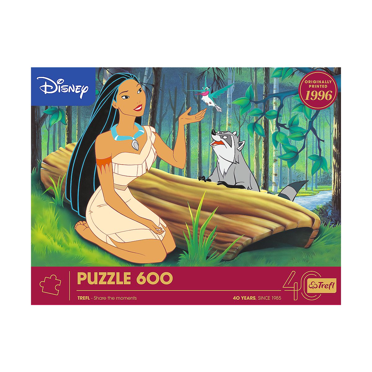 Puzzle Pocahontas 40-lecie Trefl 600 el. Trefl (37605)