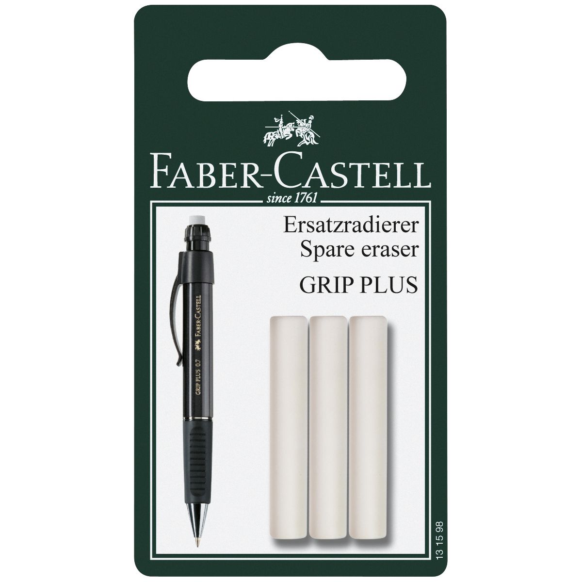 Gumka do mazania Faber Castell zapas do ołówka grip plus (131598 FC)