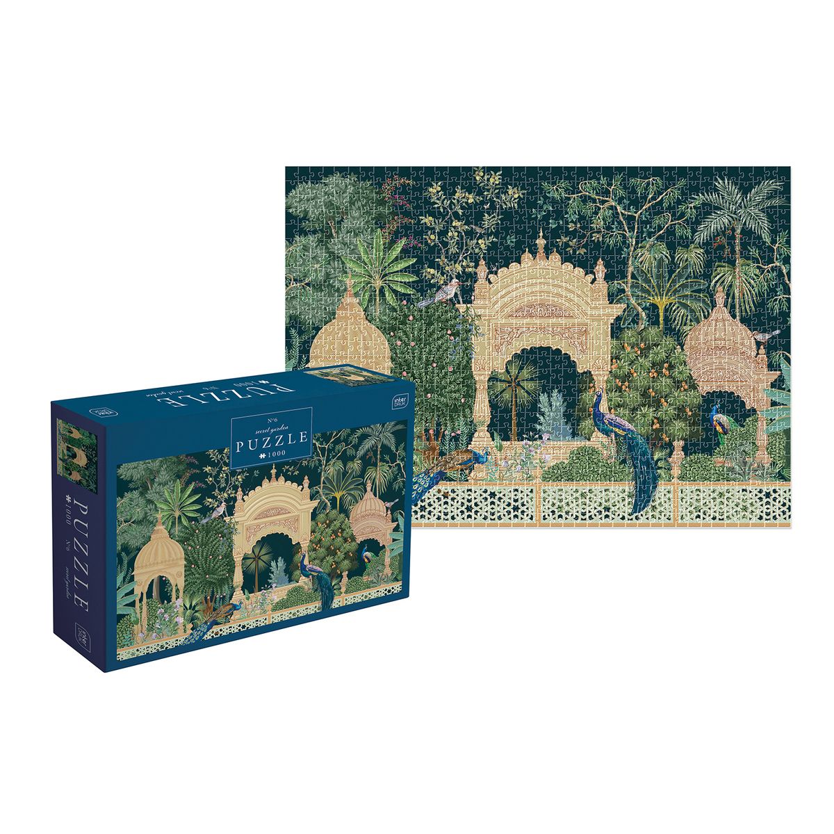 Puzzle Secret Garden 6 PUZZLE 1000 1000 el. Interdruk (5902277370051)