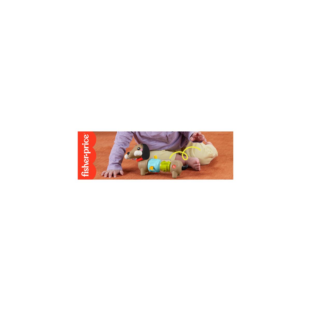 Zabawka edukacyjna Fisher Price jamnik aktywizujący (HTW91)