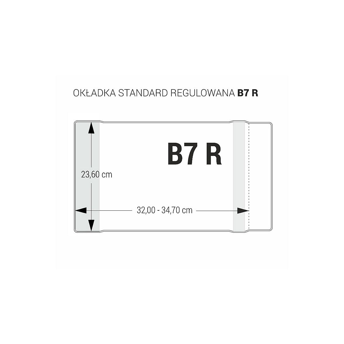 Okładka Biurfol B7R [mm:] 236x320-347 (OZB-41)